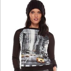 Elie Tahari For Designation Taxi Georgette Top